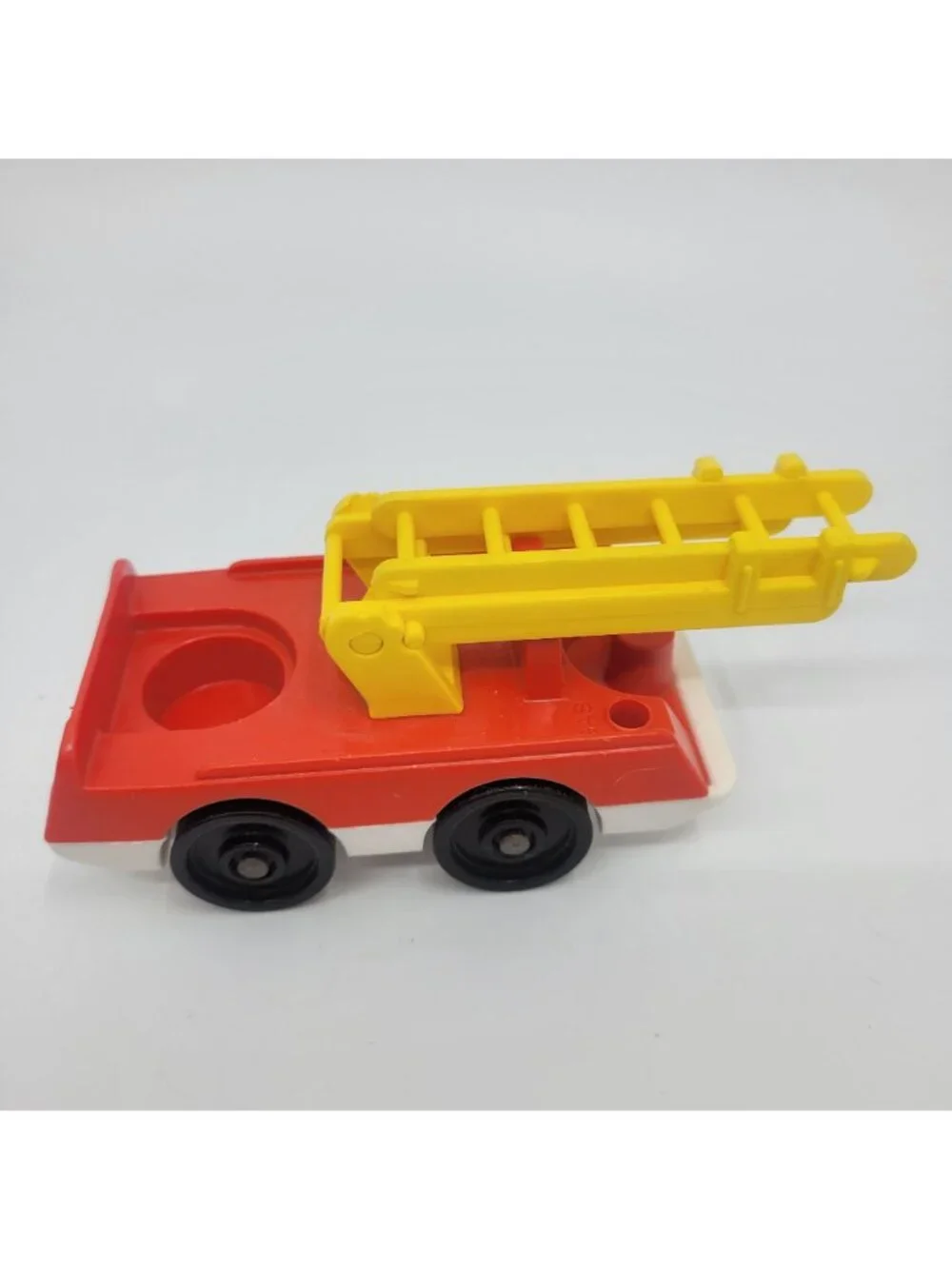 Fisher Price Play Family Lot of Vehicles - Mini Bus, Fire & Mail, Jet Fuel Cart